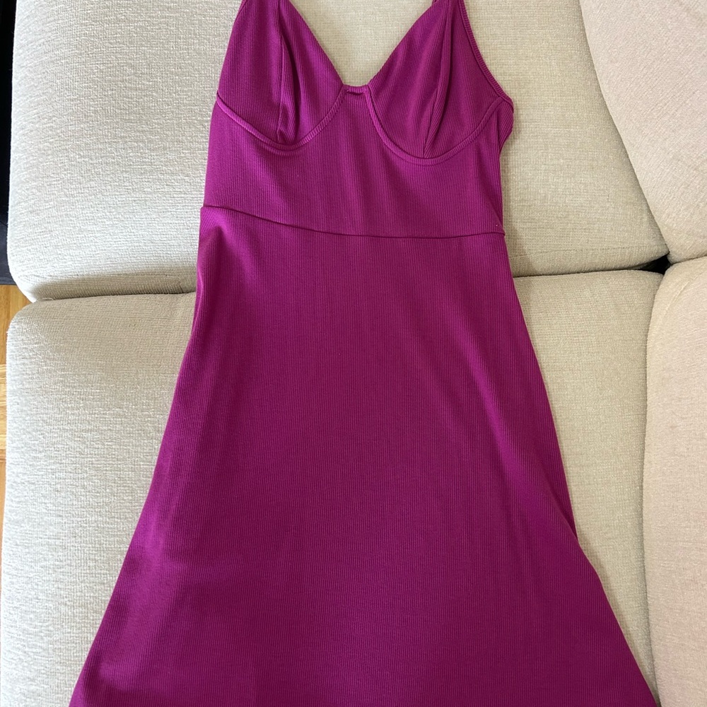 Wild Fable Vibrant Purple Sleeveless Dress